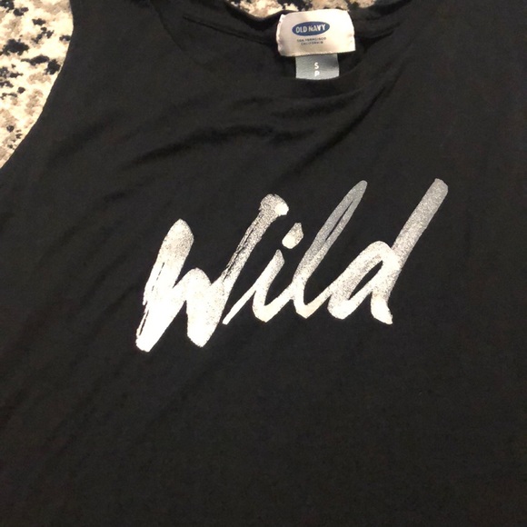 🍂Old navy small swing top sleeveless black wild - Picture 2 of 3